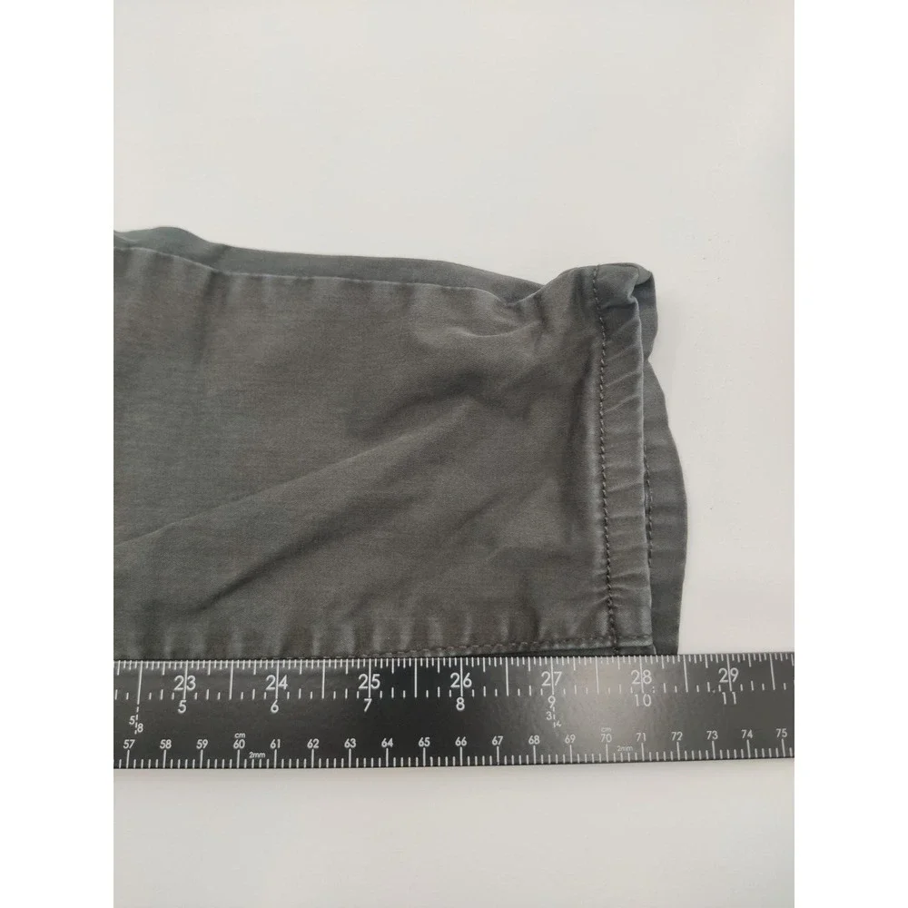 Universal Thread Women's Hi Rise Skinny Pants Charcoal Gray Button Fly Sz 12/31R